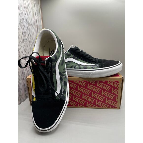 Vans Old Skool Tie Dye Multi Men’s Sneakers Size 10 - Picture 2 of 13